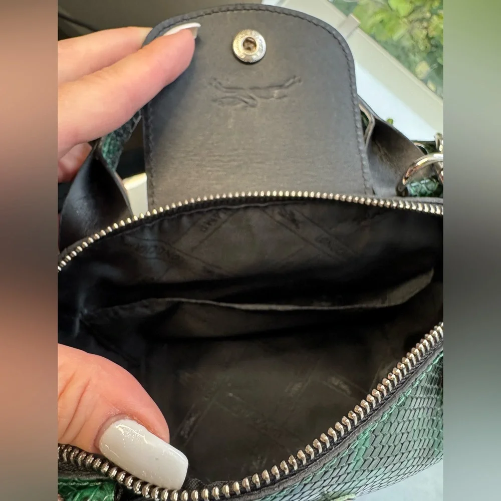 Longchamp Pliage leather  bag